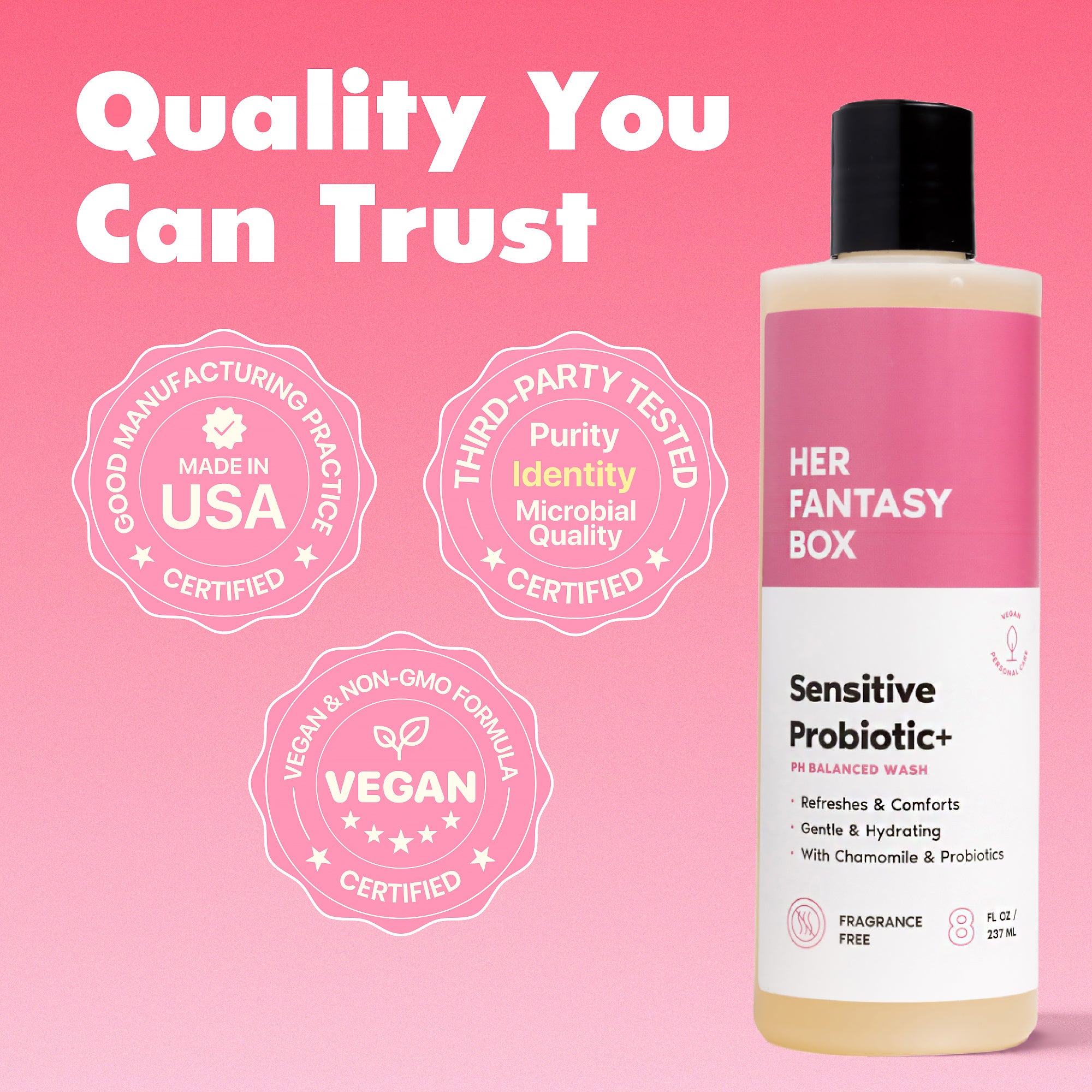 Sensitive Probiotic+ pH Balanced Feminine Wash - Image 5