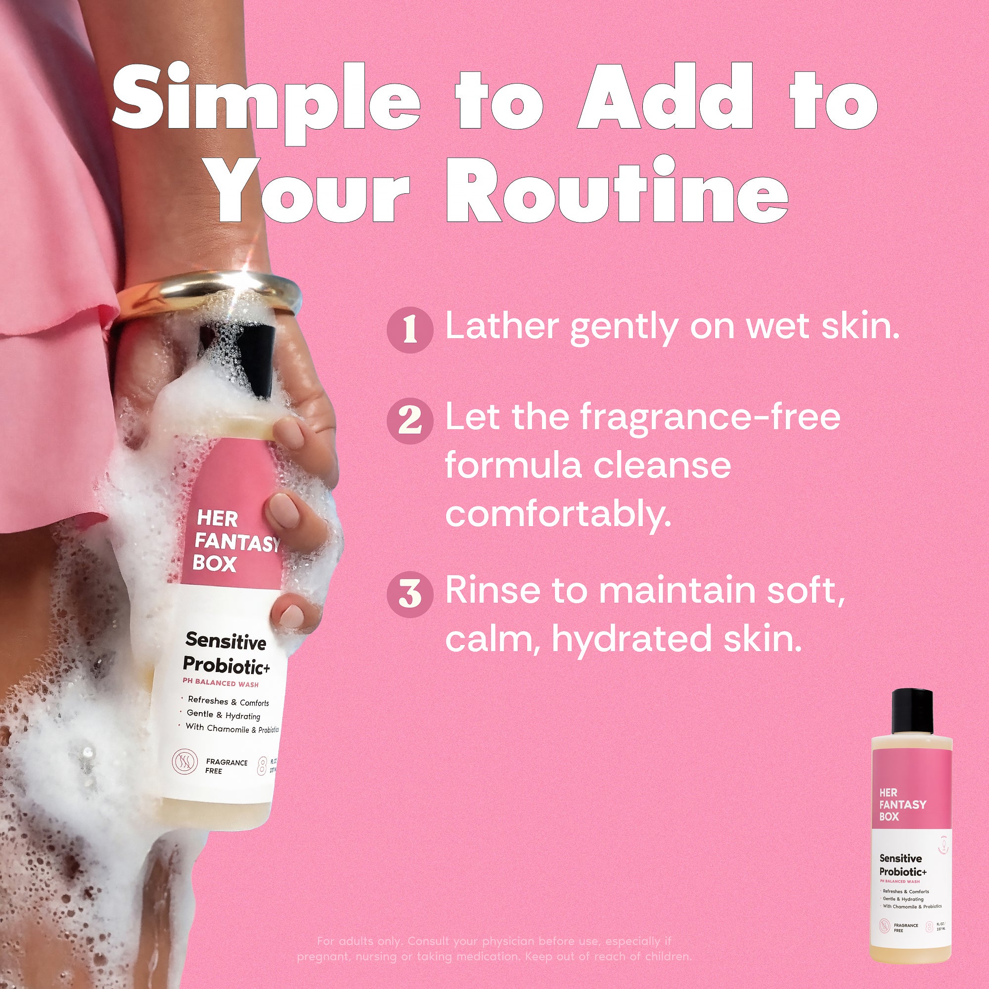Sensitive Probiotic+ pH Balanced Feminine Wash - Image 6